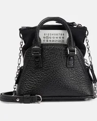 Maison Margiela Borsa 5AC Micro in pelle Nero