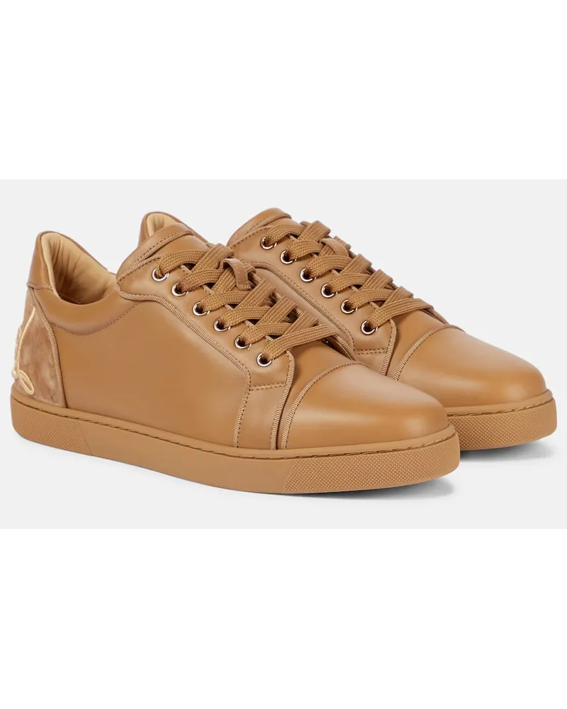 Christian Louboutin Sneakers Fun Vieira in pelle Beige