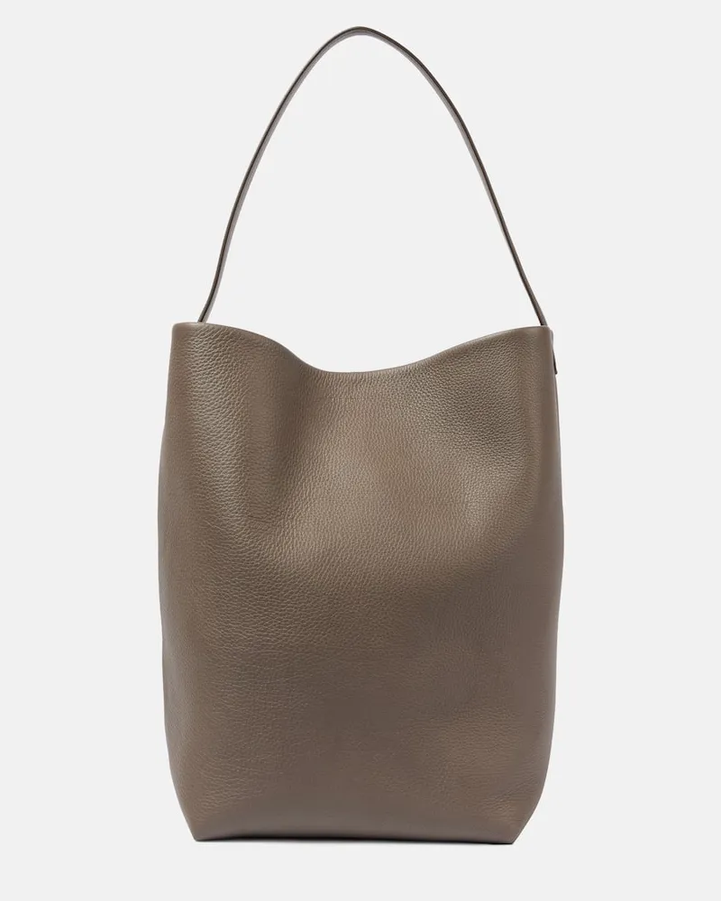 The Row Borsa N/S Park Large in pelle Marrone