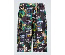 Givenchy Shorts in seta Multicolore
