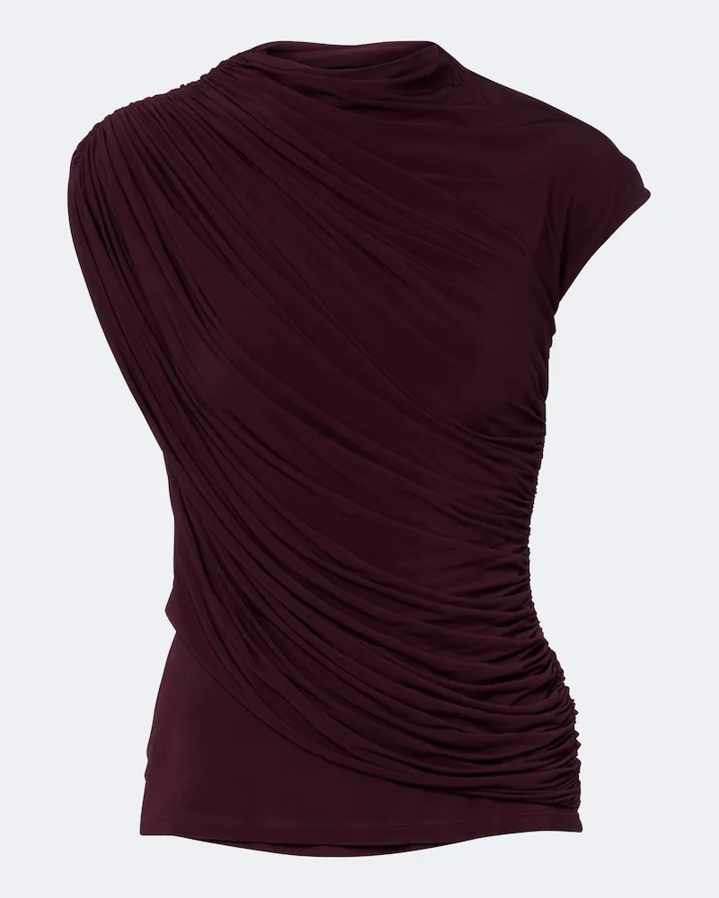 TOVE Top Khari in jersey Viola