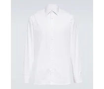 Burberry Camicia in popeline di cotone Bianco