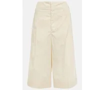 Shorts in cotone con pinces