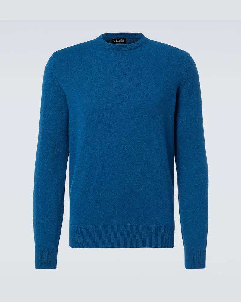 Ermenegildo Zegna Pullover in cashmere Blu