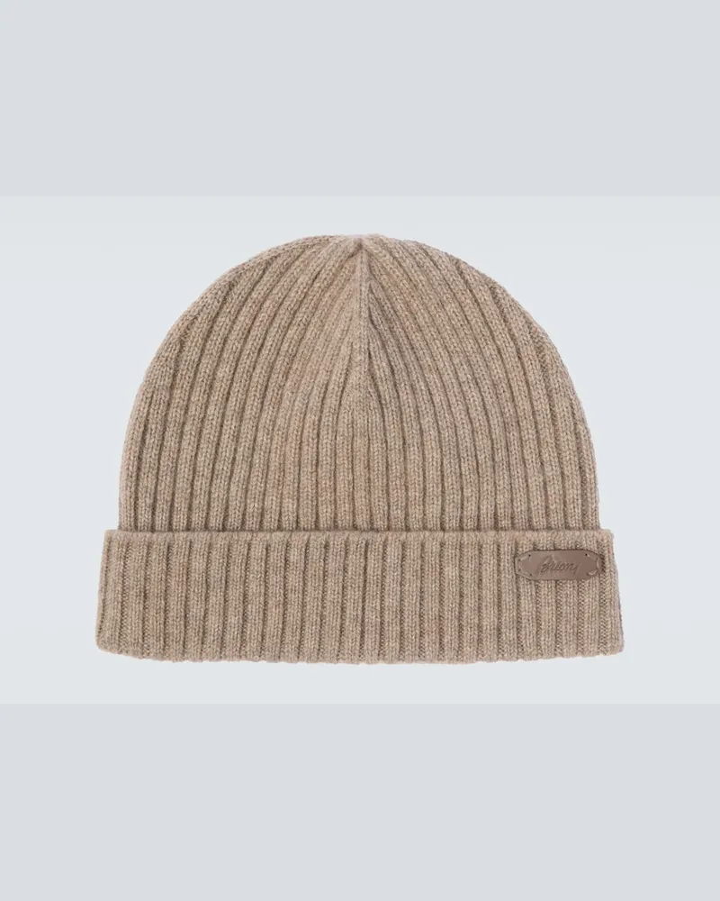 Brioni Berretto in cashmere Beige
