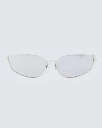 Givenchy Occhiali da sole in metallo Grigio