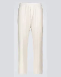 Prada Pantaloni in cotone Neutro