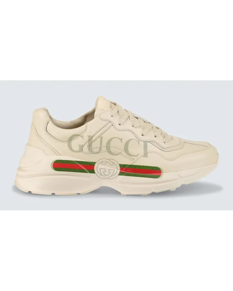 Gucci Sneakers Rhyton Bianco