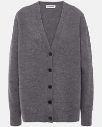 Jil Sander Cardigan in lana Grigio