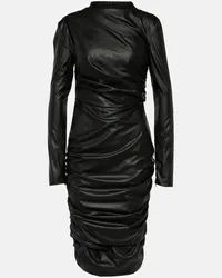 Tom Ford Abito midi in similpelle Nero