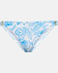 Melissa Odabash Slip bikini con stampa Multicolore