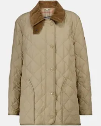 Burberry Giacca trapuntata Beige