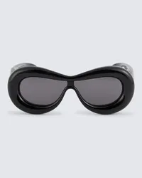 Loewe Occhiali da sole Inflated Mask Nero