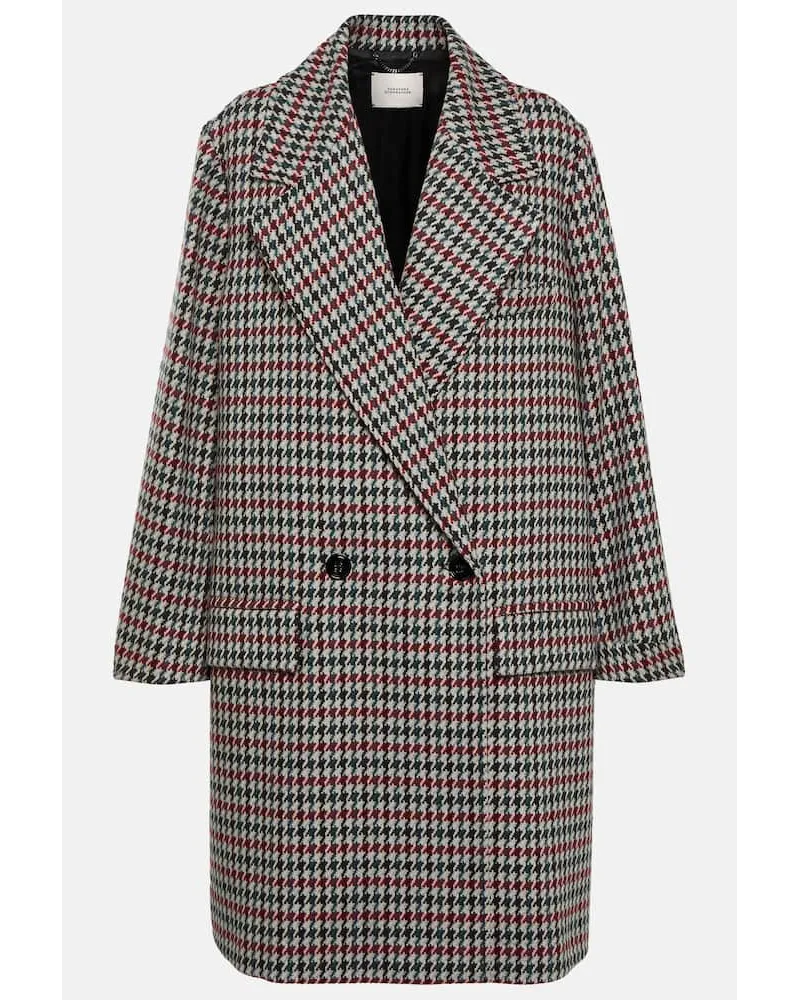 Dorothee Schumacher Cappotto Vichy in misto lana Multicolore