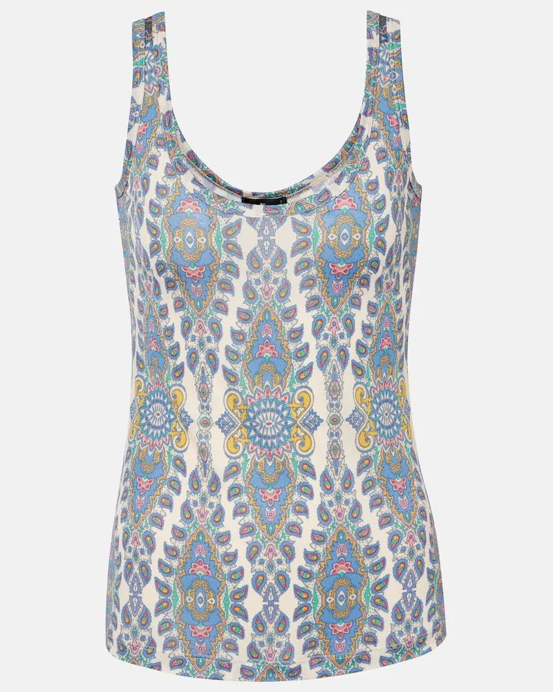 Etro Top con stampa Bianco