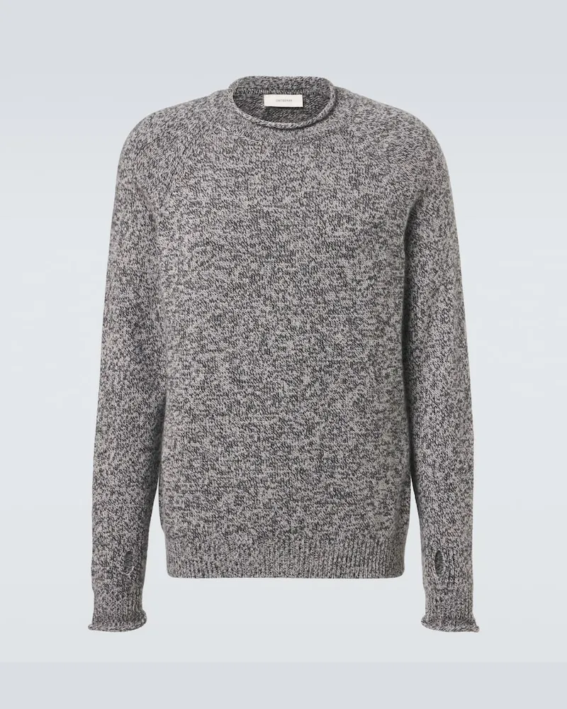 Umit Benan Pullover Ricky in lana Grigio