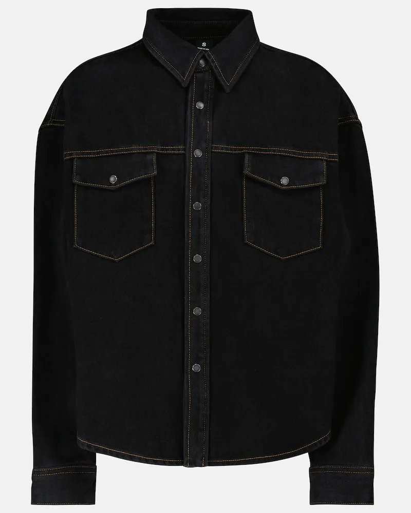 WARDROBE.NYC Giacca di jeans Nero