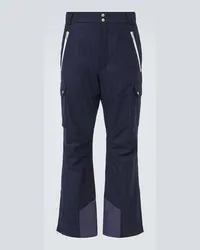 Brunello Cucinelli Pantaloni da sci in lana Blu