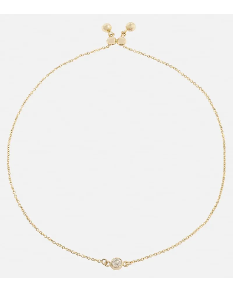 Stone & Strand Bracciale in oro 14kt con diamante Oro
