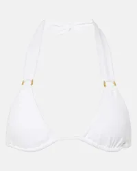 Melissa Odabash Top bikini Caracas Bianco