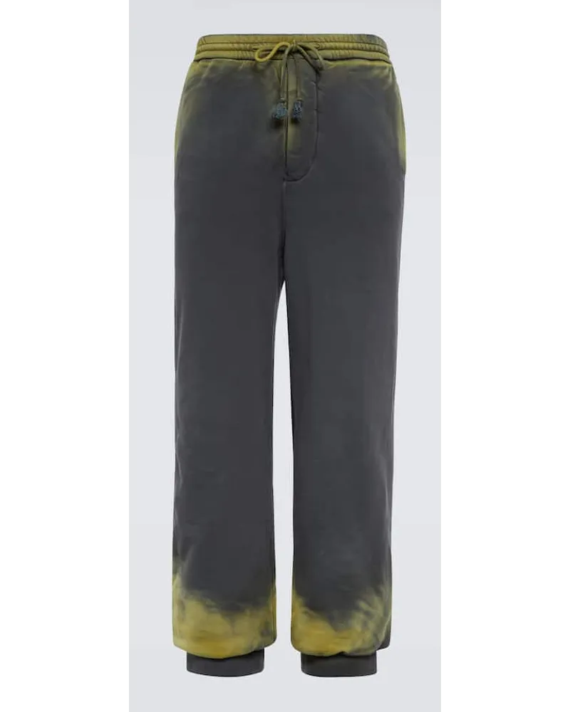 Loewe Pantaloni sportivi Anagram in jersey Grigio