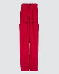 Jacquemus Jeans a gamba larga Le de Nîmes Rosso