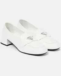 Prada Pumps mocassino in pelle Bianco