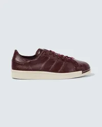 Y-3 Sneakers Superstar in pelle Marrone