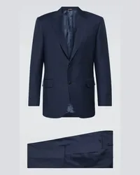 Canali Abito in lana Blu