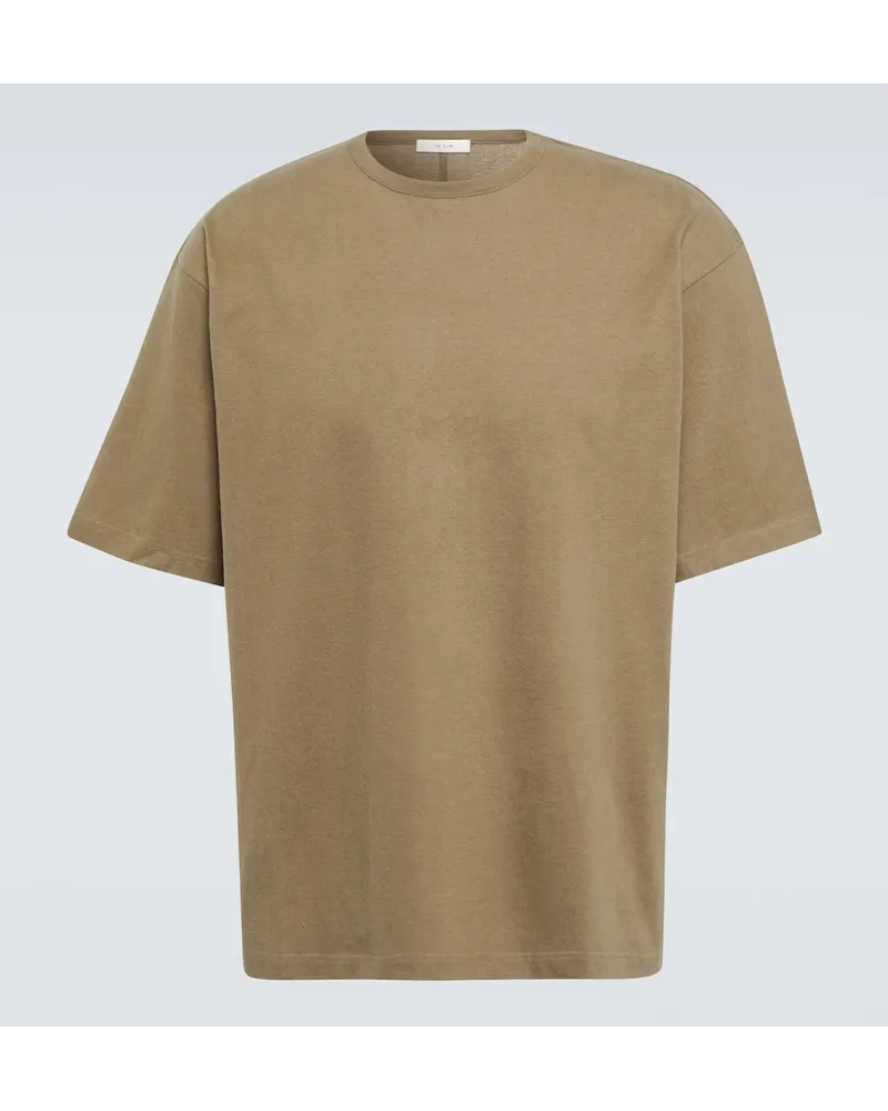 The Row T-shirt in jersey di cotone Beige