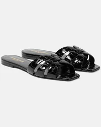 Saint Laurent Sandali Tribute Nu Pieds 05 in pelle Nero