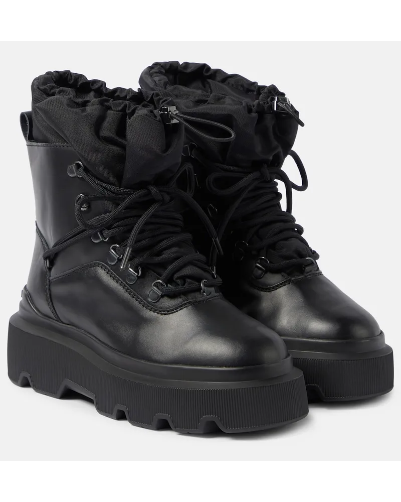 INUIKII Stivaletti Endurance in pelle Nero