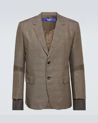 Junya Watanabe Blazer a quadri Multicolore