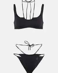 OFF-WHITE Bikini Cross Coulisse Nero