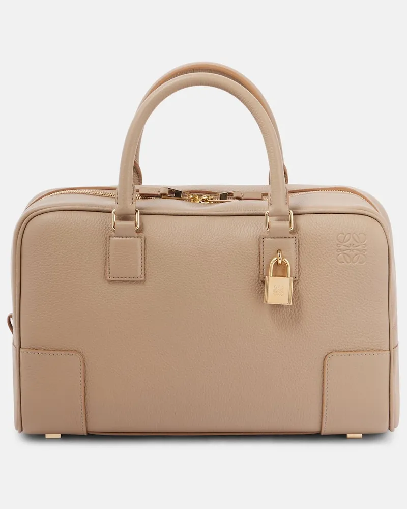 Loewe Borsa Amazona 28 in pelle Beige