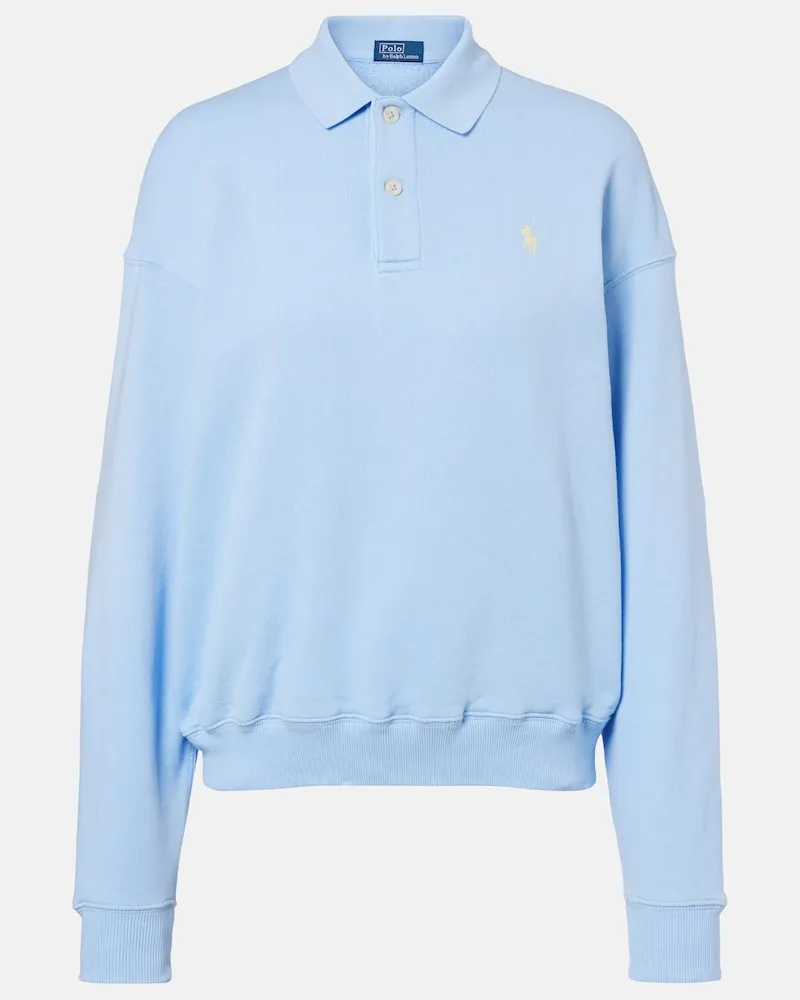 Ralph Lauren Felpa polo in misto cotone Blu