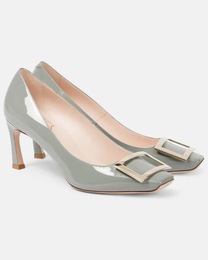 Roger Vivier Pumps Trompette 70 in vernice Grigio