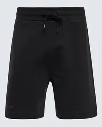 Canada Goose Shorts in jersey di cotone Nero