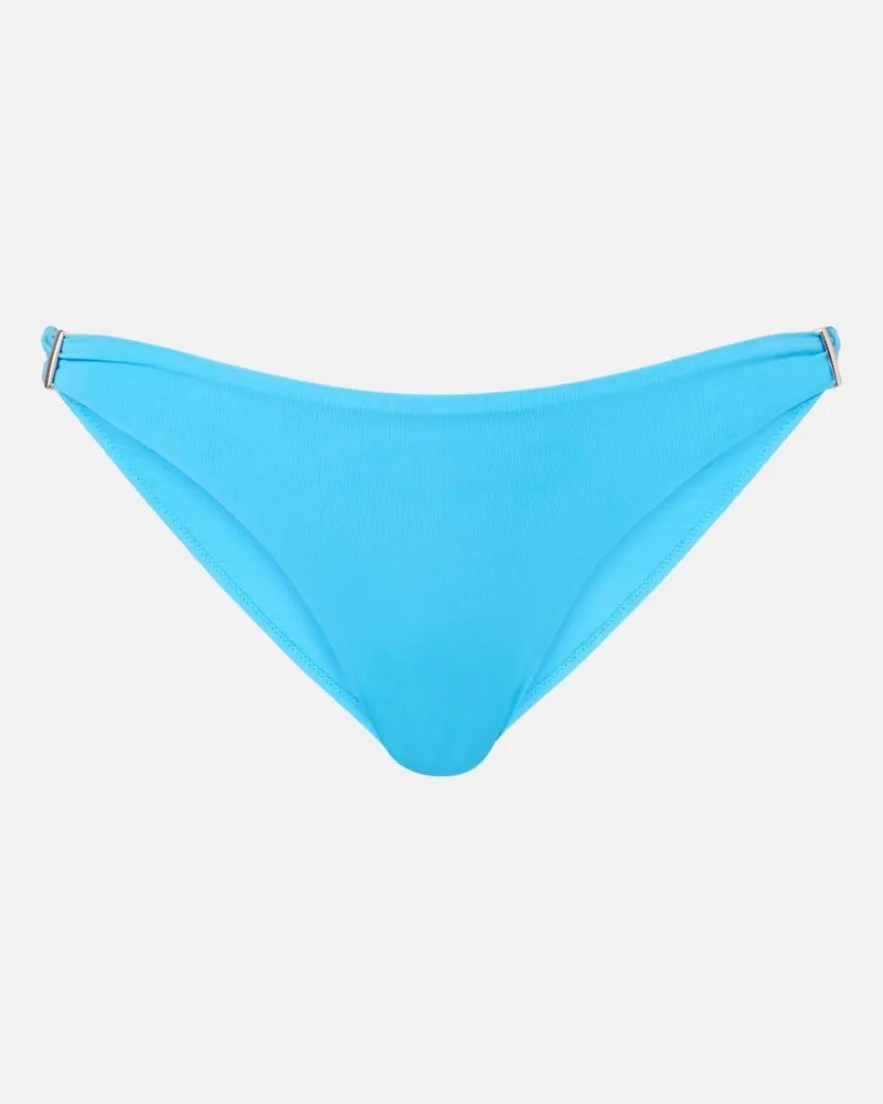 Melissa Odabash Slip bikini Martinique con decorazioni Blu