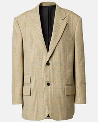 Bottega Veneta Blazer a quadri Beige