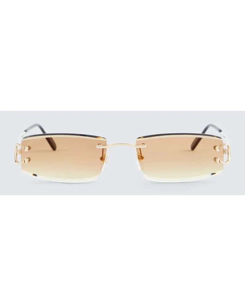 Cartier Occhiali da sole Signature C de Cartier Oro