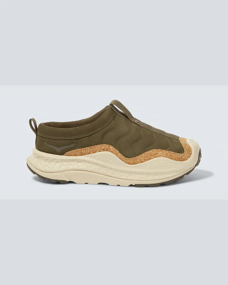 HOKA ONE ONE Sneakers Elite Ora Primo in pelle Verde