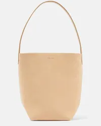 The Row Borsa Park N/S Small in nabuk Beige