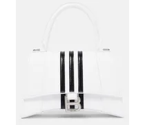 Balenciaga x adidas - Borsa Hourglass Small in pelle Bianco