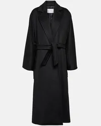 Max Mara Cappotto Olea in cammello Nero