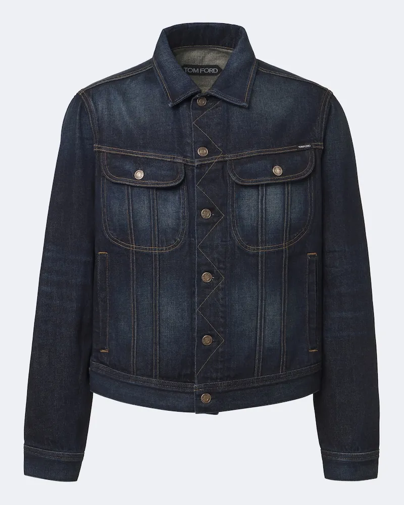 Tom Ford Giacca di jeans Icon Blu