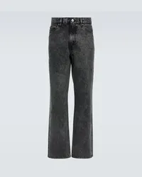 Our Legacy Jeans regular a vita alta Nero