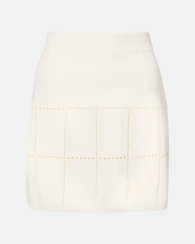 Max Mara Minigonna Simone Bianco