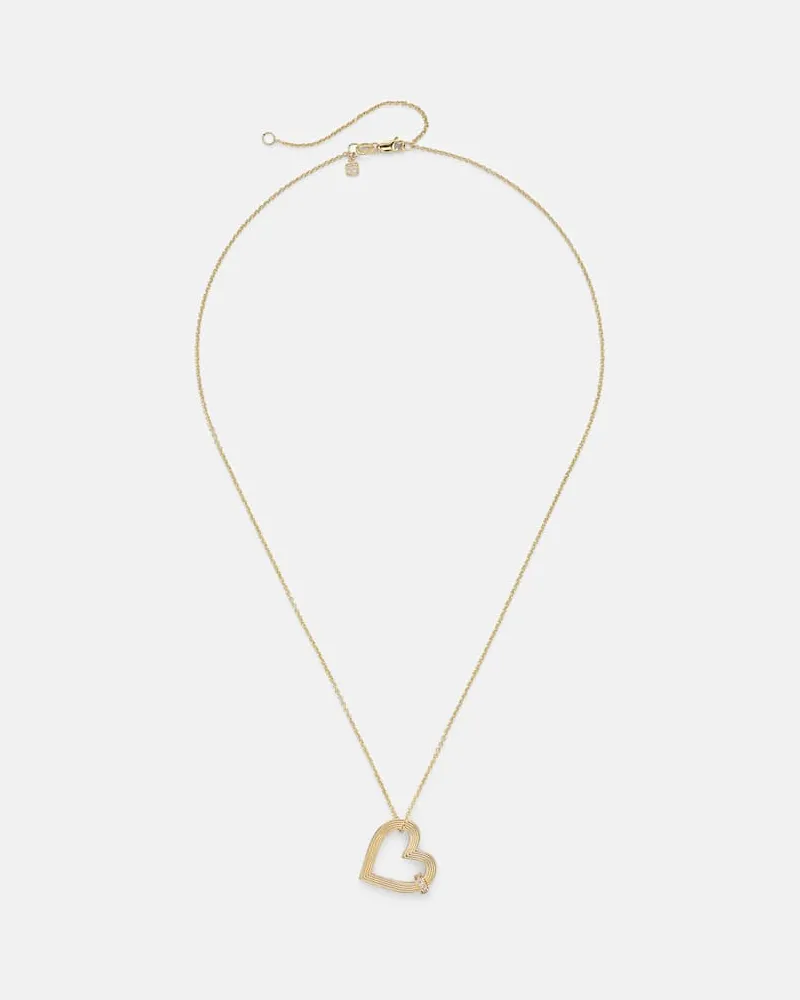 Sydney Evan Collana in oro 14kt con diamanti Oro