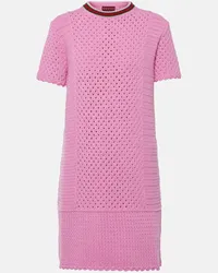 Gucci Abito in maglia di cotone Rosa